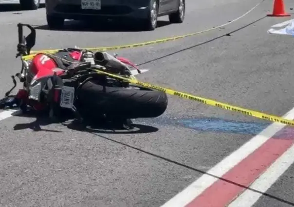 Motociclista fallece en trágico accidente en la autopista México-Toluca