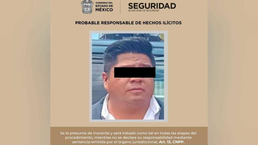 Detienen a sospechoso de robo y fraude a cuentahabientes en TOLUCA