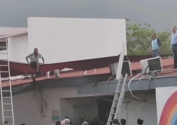 Un hombre intentó lanzarse desde el techo del Hospital Infantil