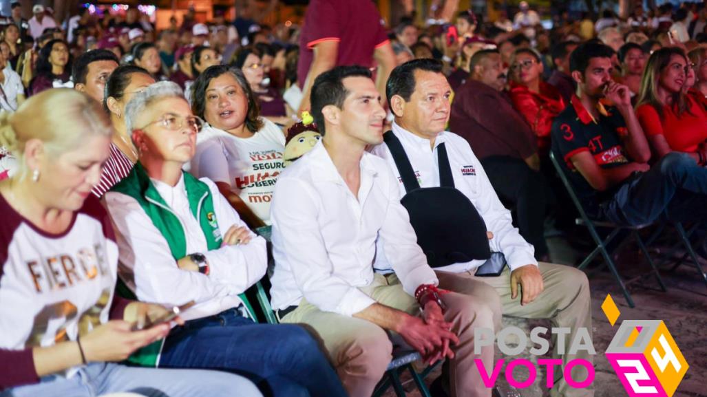 Candidatos y militantes en Yucatán se reúnen para ver el debate presidencial