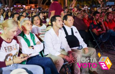 Candidatos y militantes en Yucatán se reúnen para ver el debate presidencial