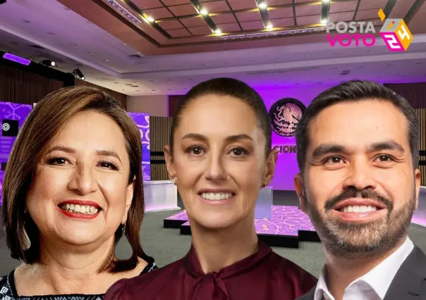 Debate Presidencial 2024: Los tres candidatos se reportan listos ¡Irán con todo!