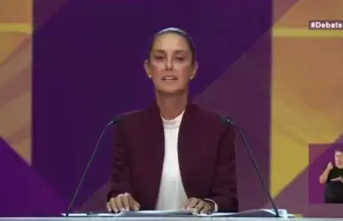 Inicia Claudia debate reconociendo valentía de cuerpo diplomático en Ecuador