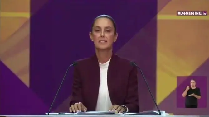 Inicia Claudia debate reconociendo valentía de cuerpo diplomático en Ecuador