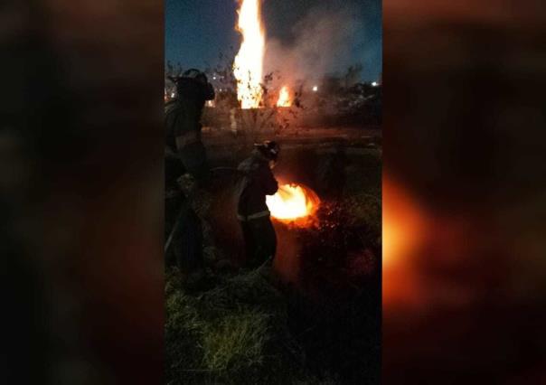 Controlan incendio en Río de los Remedios (VIDEO)