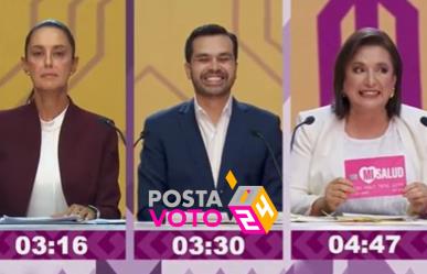 Destacado primer debate presidencial: Sheinbaum lidera preferencia