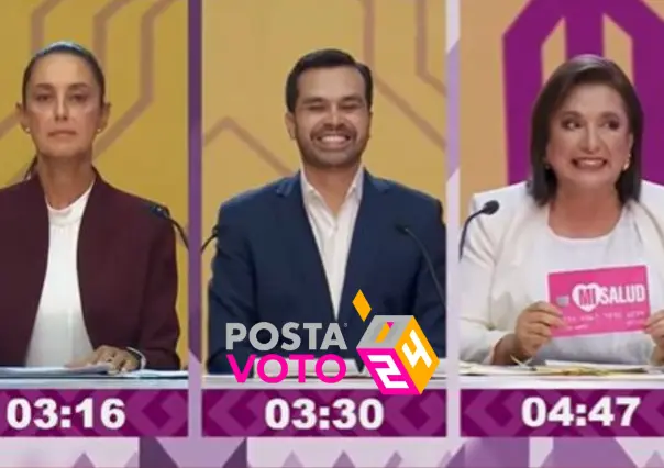 Destacado primer debate presidencial: Sheinbaum lidera preferencia