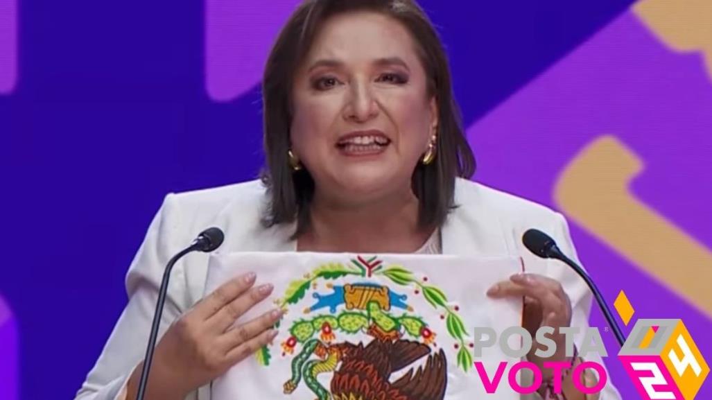 #Voto24 Celebra Xóchitl que la esperanza ganó el debate