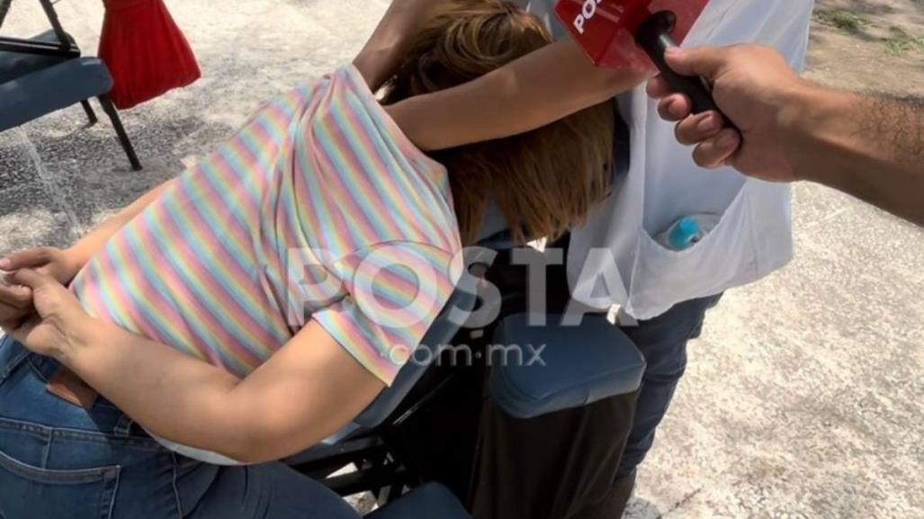 Conoce a Selene, la masajista con discapacidad visual que trabaja en Macroplaza