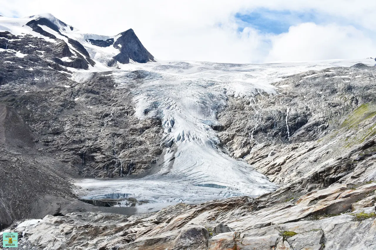 Glaciares en Austria. Foto tomada de: X (Twitter) @dmayormoxilera