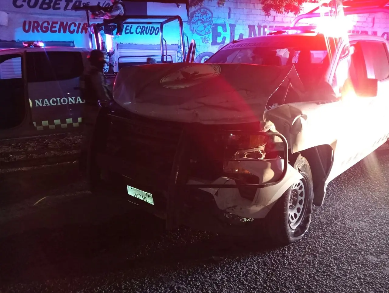 Accidente vehicular en Escobedo, Nuevo León deja 9 lesionados. Foto. Cortesía