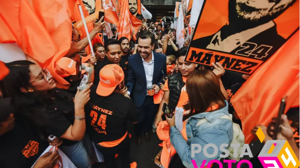 La Barra Naranja despide a Jorge Máynez rumbo al primer debate presidencial