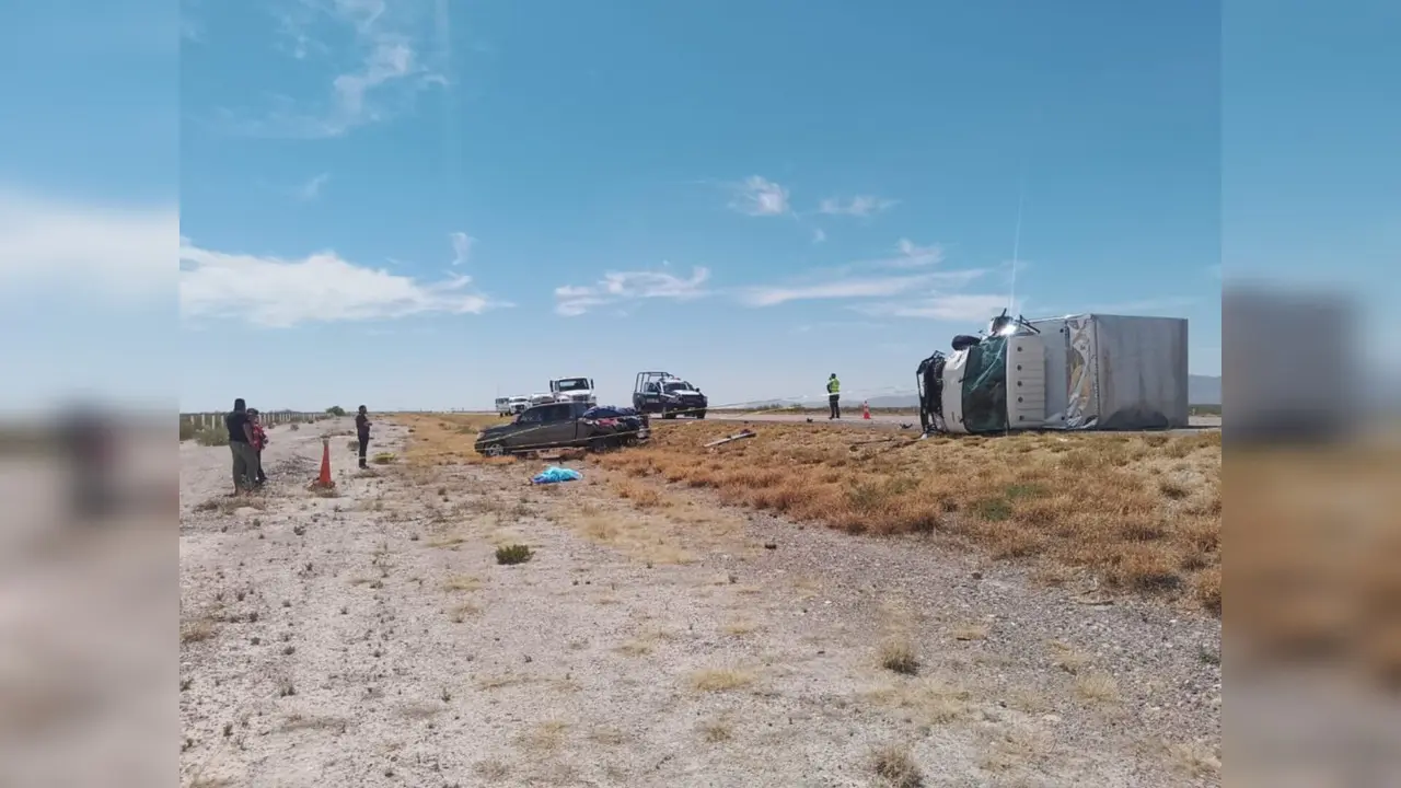 Residente de EUA muere arrollada en Durango al viajar de Zacatecas a California