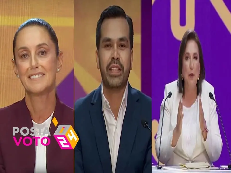 Los ataques cruzados entre Sheinbaum y Gálvez dominan el primer debate