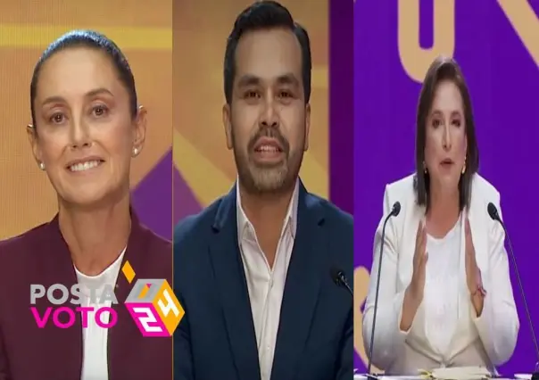 Los ataques cruzados entre Sheinbaum y Gálvez dominan el primer debate