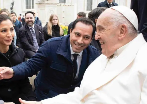 Mauricio Vila comparte encuentro con el Papa Francisco en el Vaticano