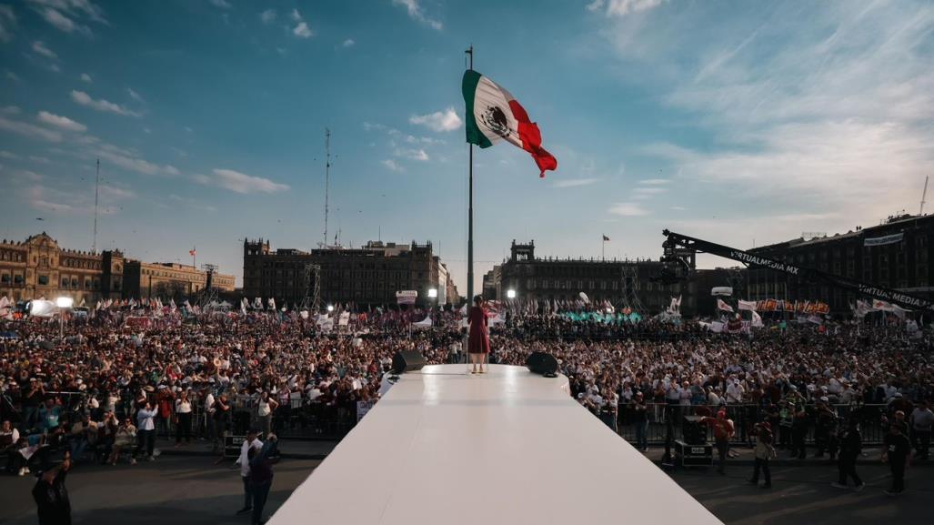 ¡1 millón de personas! muestran apoyo a Shienbaum en primer mes de campaña