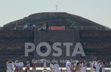 Teotihuacán: espectacular eclipse solar atrae a cientos de visitantes