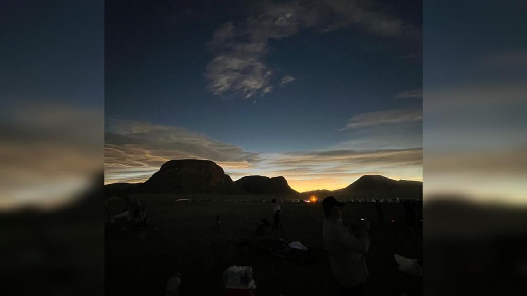 Eclipse total de sol oscureció por completo el famoso cielo duranguense