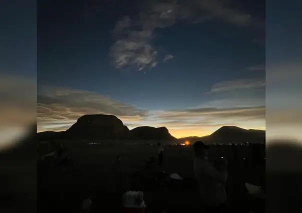 Eclipse total de sol oscureció por completo el famoso cielo duranguense