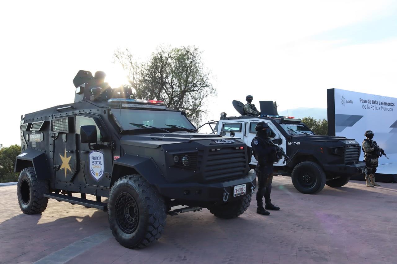 El alcalde reiteró su compromiso con la seguridad pública de Saltillo. (Fotografía: Édgar Romero)