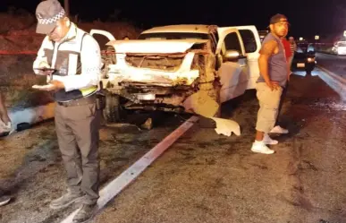 Conductor presuntamente ebrio causa grave accidente en la Monclova-Saltillo