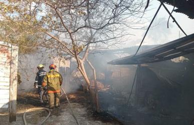 Intensa actividad de bomberos en Kanasín