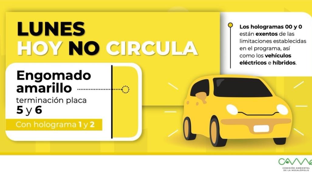 Checa las restricciones del Hoy No Circula para este lunes 8 de abril