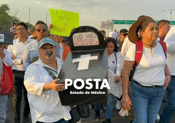Marcha del Silencio en Ecatepec por un alto a la inseguridad y la violencia
