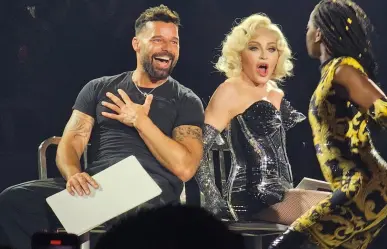 Ricky Martin aparece por sorpresa en concierto de Madonna; tuvieron show erótico