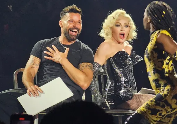 Ricky Martin aparece por sorpresa en concierto de Madonna; tuvieron show erótico