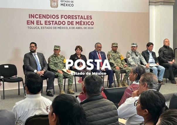 Triplican incendios forestales en  lo que va de 2024  en Edoméx  (VIDEO)