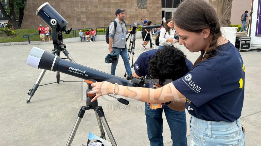 Todo listo para observar el eclipse desde la UANL