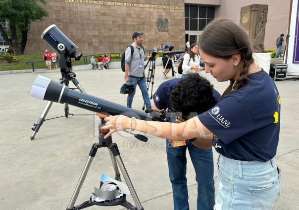 Todo listo para observar el eclipse desde la UANL