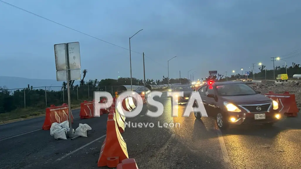 Obras en Leones provocan dolor de cabeza a automovilistas