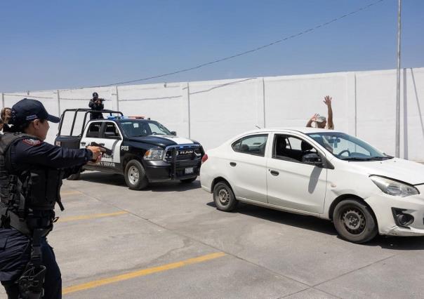 Capacitan a más de 200 policías de Guadalupe en Manejo Defensivo