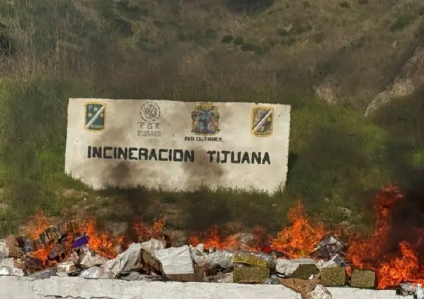 Destruye FGR más de dos toneladas de drogas en BC, Edomex y Guerrero