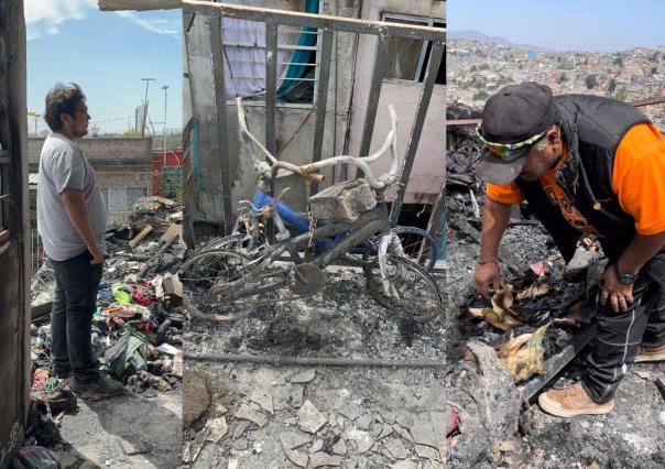 Después del incendio, salvaron la vida, pero quedaron sin casa y sin esperanza