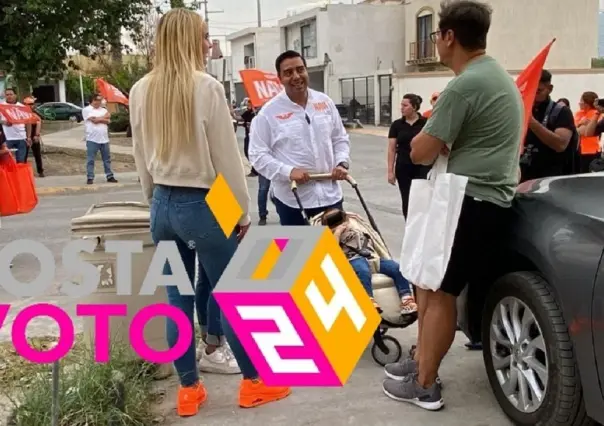 Jesús Nava Rivera lleva sus propuestas a los vecinos de Santa Catarina