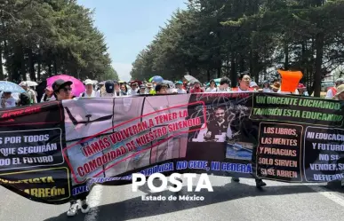 Marchan...otra vez estudiantes y docentes del Tec de Toluca (VIDEO)
