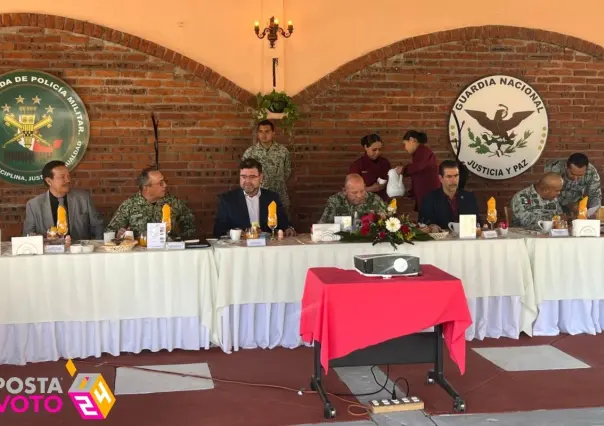 Se reúnen Partidos, Ejército y autoridades para acordar seguridad de candidatos