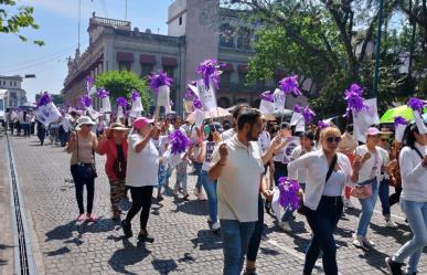 Colectivo feminista se deslinda de participación en marcha de Veracruz