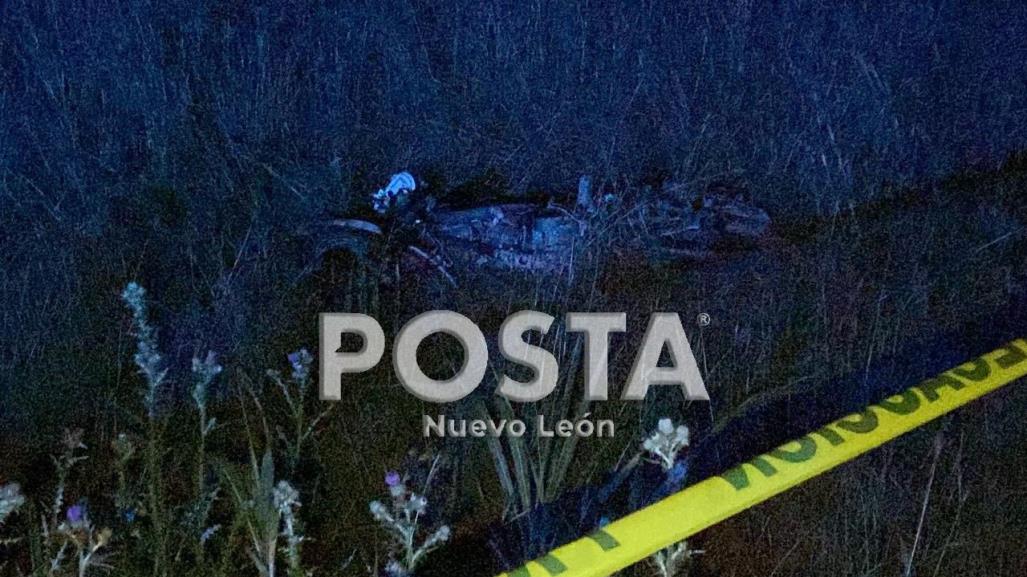 Muere motociclista tras choque en Cadereyta