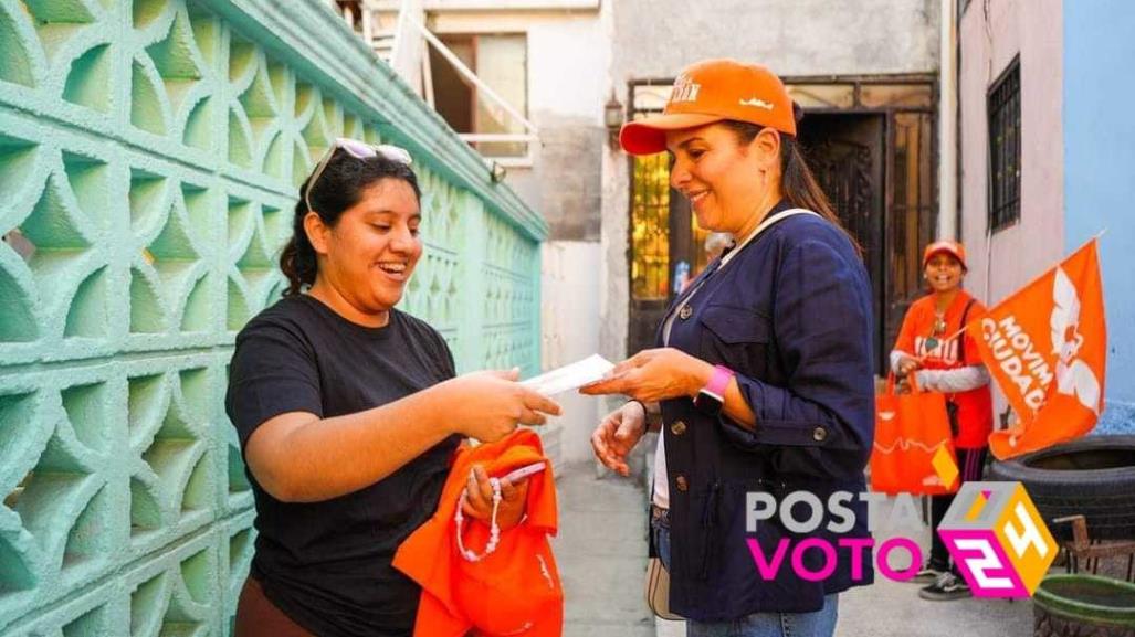 Lorenia Canavati visita colonias de San Pedro con propuestas