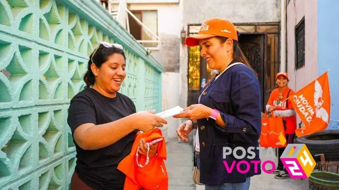 Desde el inicio de su campaña, Lorenia Canavati ha demostrado que su enfoque es una campaña de calle. Foto: Especial.