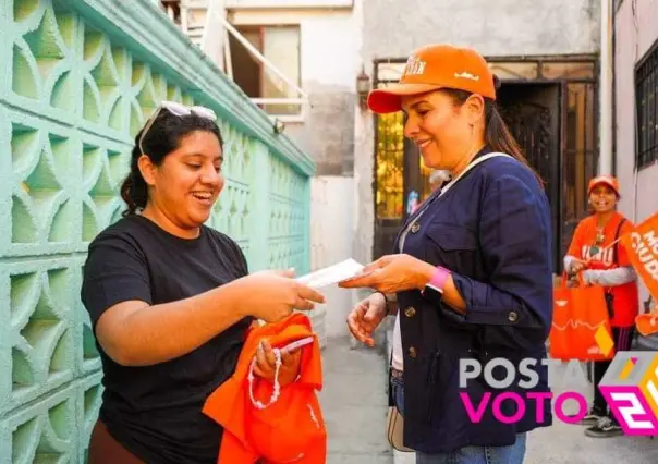 Lorenia Canavati visita colonias de San Pedro con propuestas