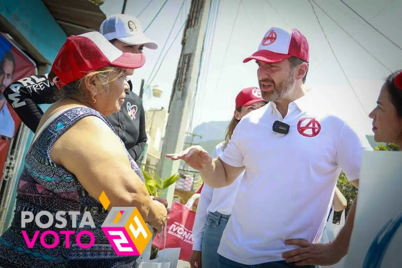 Entre las acciones que proyecta implantar en caso de ganar las próximas elecciones, Adrián de la Garza destacó el tener Espacios públicos rehabilitados. Foto: Especial.