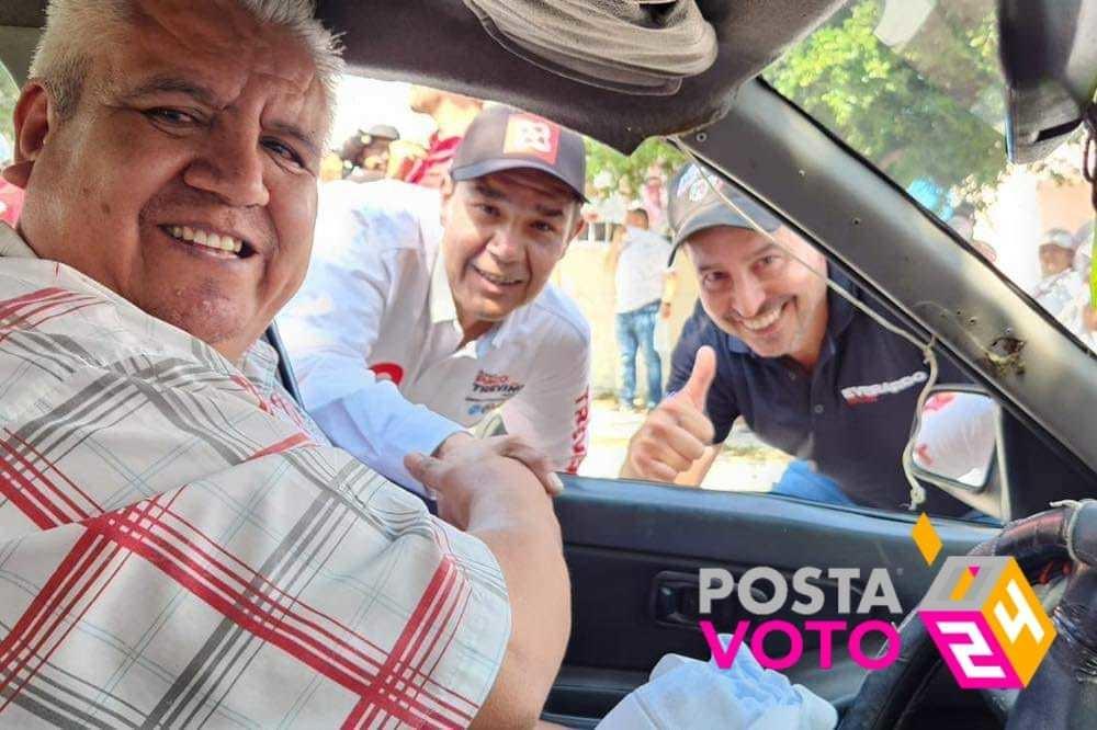 Treviño Cantú destacó que se enfocará en mejorar el alumbrado público, el bacheo de calles, la limpieza y deshierbe de áreas verdes. Foto: Especial.