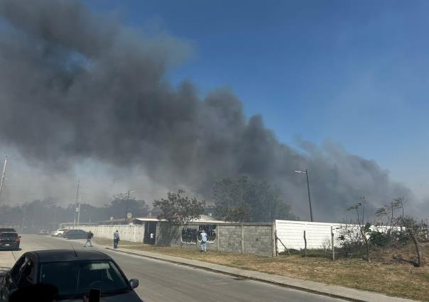 Incendio provoca evacuar alumnos de tres primarias de Altamira