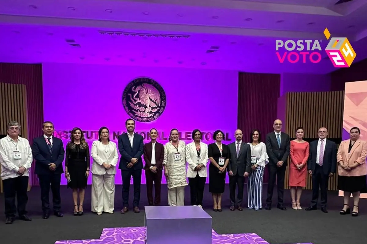 Del total de visualizaciones por medio de las plataformas del INE, el primer debate presidencial tuvo un alcance de 55% de mujeres que se interesaron por la transmisión Foto: INE